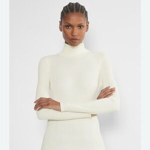 Babaton Cream Turtleneck Sweater